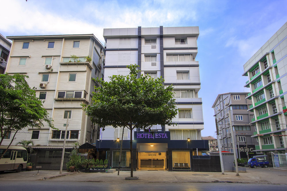 Hotel Esta Yangon Exteriör bild